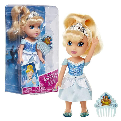 Disney Princess lutka 15cm asst