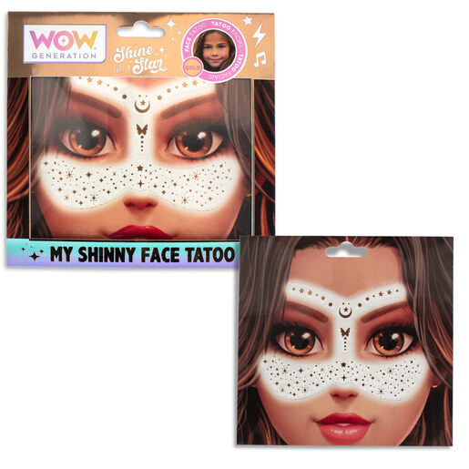 WOW Generation face tattoo zlatne pegice