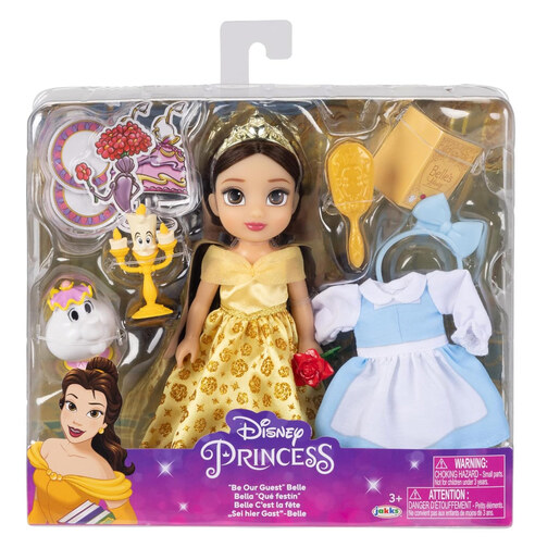 Disney Princess set Bela lutka 15cm sa dodacima