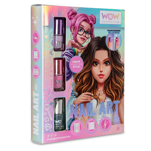 WOW Generation manikir set sa lakovima koji menjaju boju
