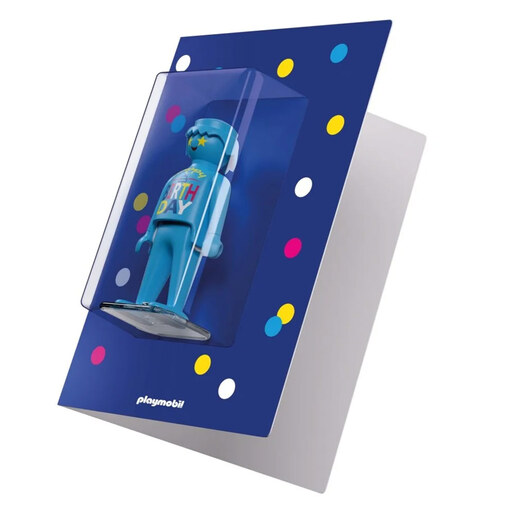 Playmobil čestitka sa figurom rođendan
