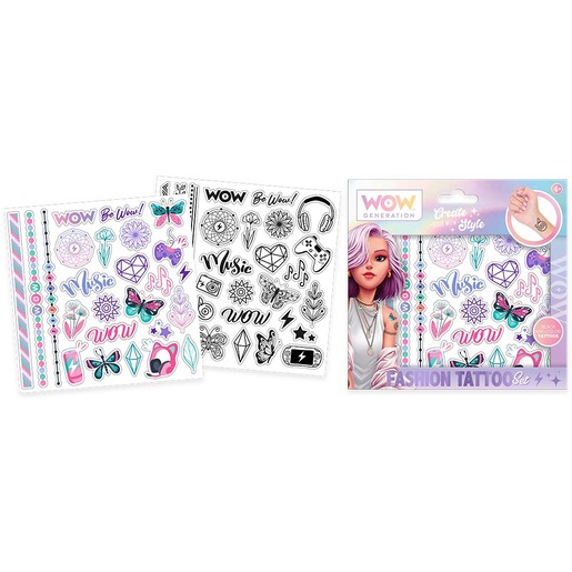WOW Generation tattoo set 50 tetovaža