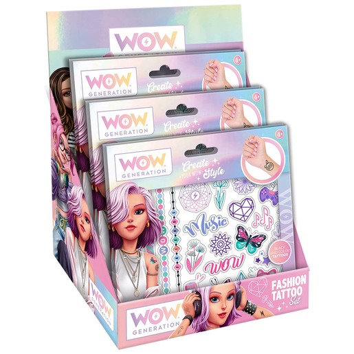 WOW Generation tattoo set 50 tetovaža