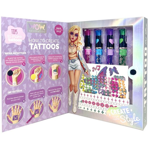 WOW Generation tatoo kreativni set