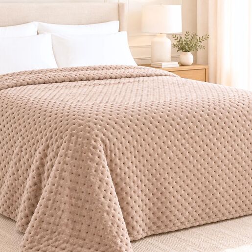 Dekordom Prekrivač softy 140x200 - cappuccino