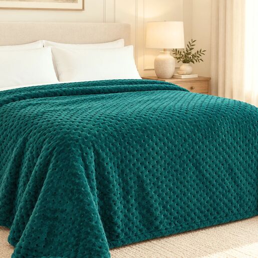 Dekordom Prekrivač softy 200x200 - green
