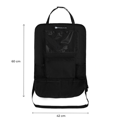 Kinderkraft 2U1 ORGANIZATOR ZA AUTOMOBIL BLACK KAORSA00BLK0000