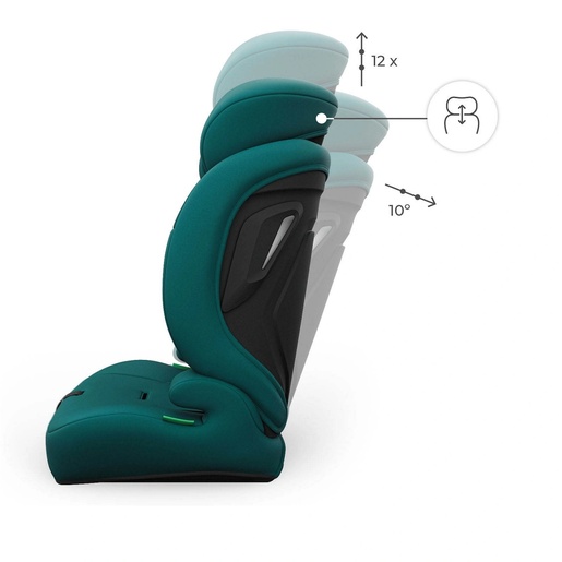 KINDERKRAFT AUTO SEDIŠTE COMFORT UP 2 PLUS i-Size green KCCOUP02GREPL00