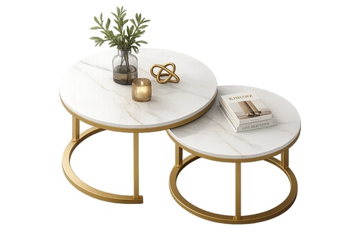 BOLZZ COFFE STO SET 2 KOM GOLD BOLSTOCOFGOL
