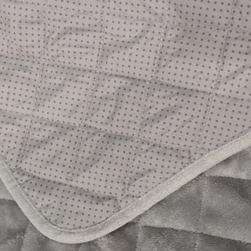 Dekordom Fleker softy 70x70 - grey