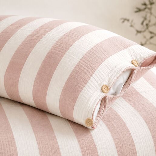 Dekordom Posteljina muslin lux double - pudra