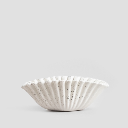 Dekorativna činija modern hamptons 23x14x8 240859 - white - hml
