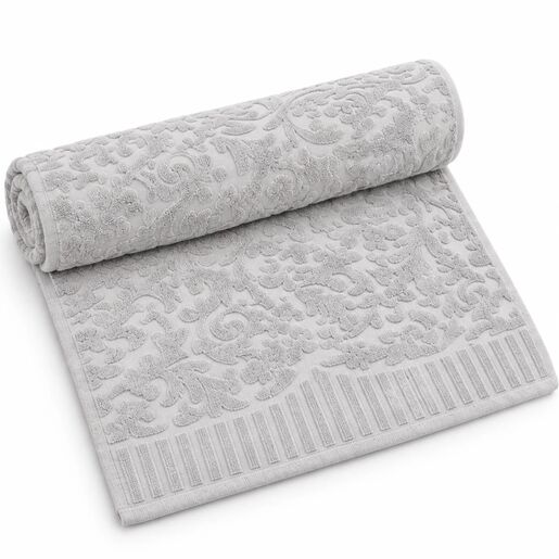 Dekordom Peškir floral 50x85 - pearl