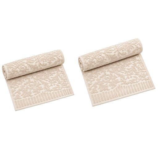 Dekordom Peškir floral 70x120 - cream