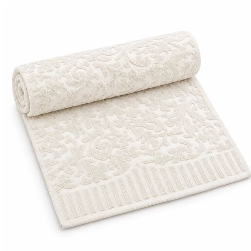 Dekordom Peškir floral 50x85 - ivory