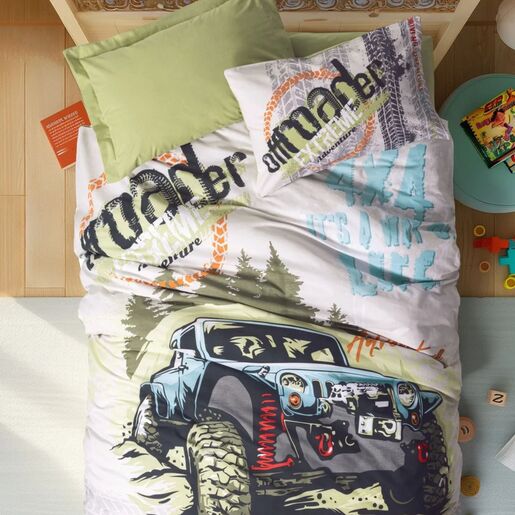 Dekordom Posteljina cb ranforce single - junior - adventure