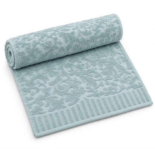 Dekordom Peškir floral 70x120 - turquoise