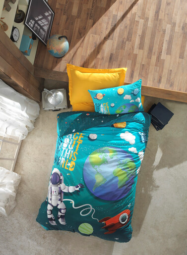 Dekordom Posteljina cb ranforce single - junior - little astronaut