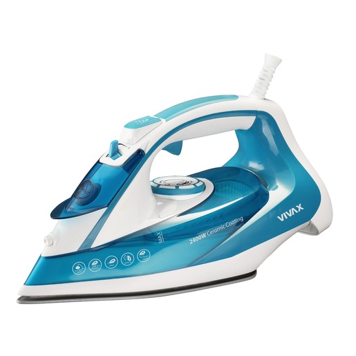 VIVAX HOME mašina za pranje veša WFL-120716CDS, inverter + VIVAX HOME Pegla IR-2400CB
