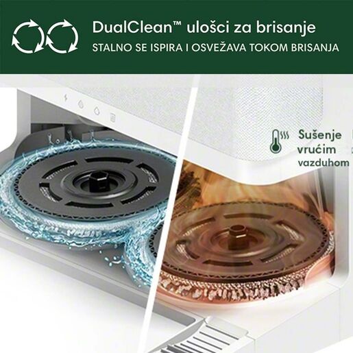 iRobot Roomba® Combo 505+ + AutoWash™ White