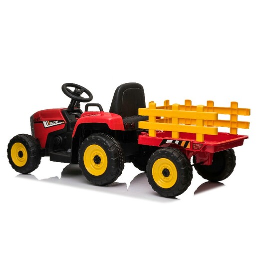 Traktor crveni sa prikolicom i daljinskim 13326