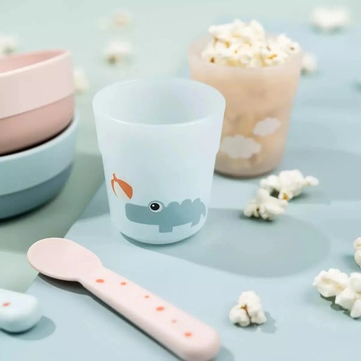 Done by Dear Set za prvi obrok foodie playground plavo