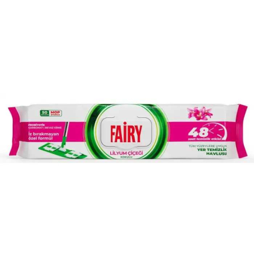 Fairy vlažne maramice za čišćenje podova 50/1 lily