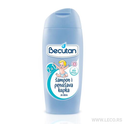 Becutan 2u1 kupka i šampon 350ml