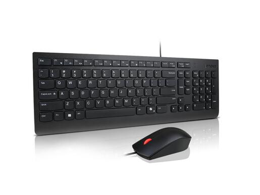Tastatura+miš LENOVO Essential žicni set/SRB/Cirilica/crna