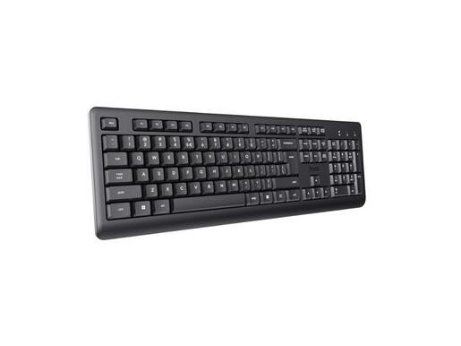 Tastatura+miš TRUST Primo bežicni set/US/crna