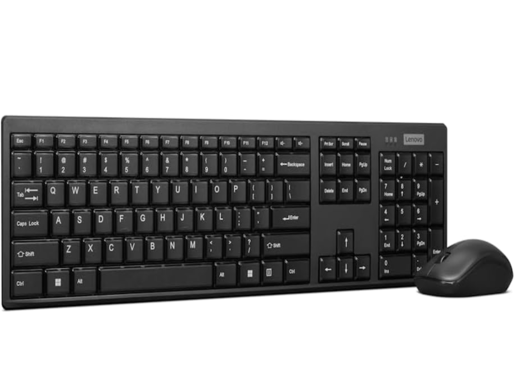 Tastatura+miš LENOVO 100 bežicni set/US/crna