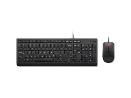Tastatura+miš LENOVO Essential žicni set/SRB/crna