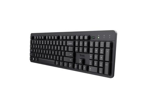 Tastatura TRUST ODY II bežicna/US/crna