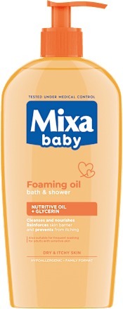 MIXA BABY uljana kupka za bebe400ml