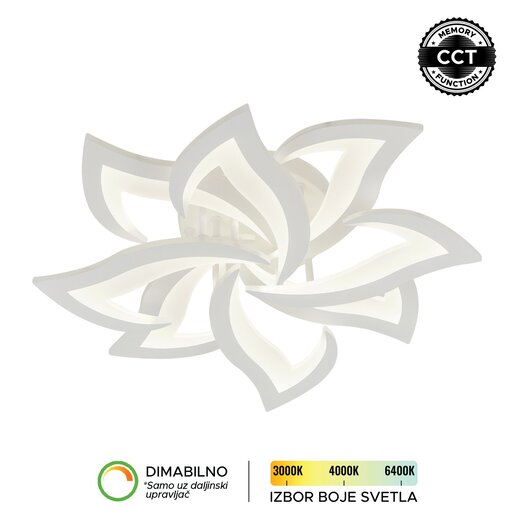 Forma LED plafonska lampa F2089-64C WH