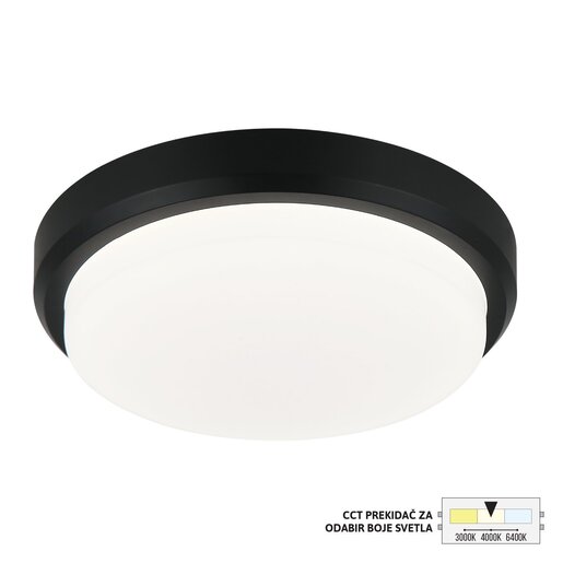Forma Spoljna LED plafonjera PS8301 BK
