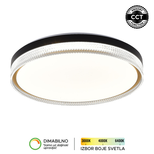 Forma LED plafonjera LP-415-70R BK+SG