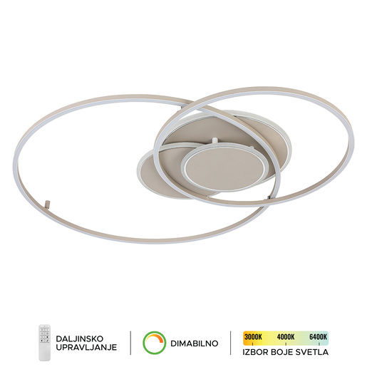 Forma LED plafonska lampa F2105-36C BE