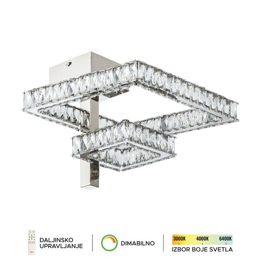 Forma LED plafonska lampa KP6035-64C