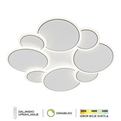 Forma LED plafonska lampa F2092-68C WH