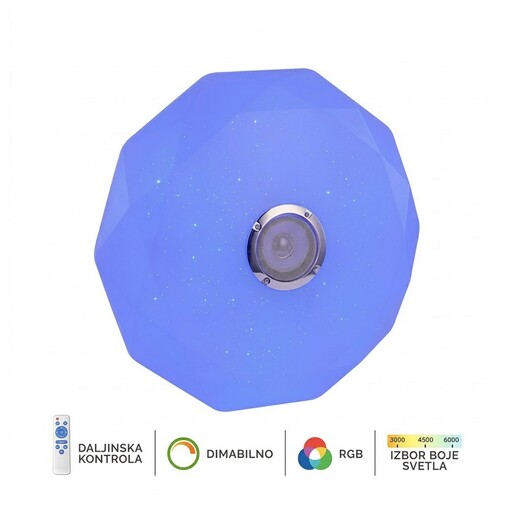 Forma LED plafonjera sa zvučnikom LP-801-28