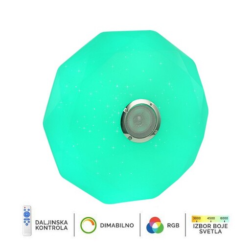 Forma LED plafonjera sa zvučnikom LP-801-28