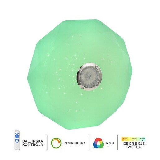 Forma LED plafonjera sa zvučnikom LP-801-28