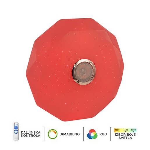 Forma LED plafonjera sa zvučnikom LP-801-28