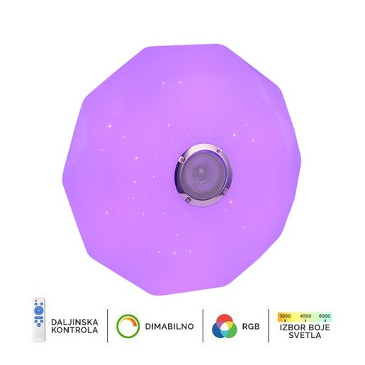 Forma LED plafonjera sa zvučnikom LP-801-28