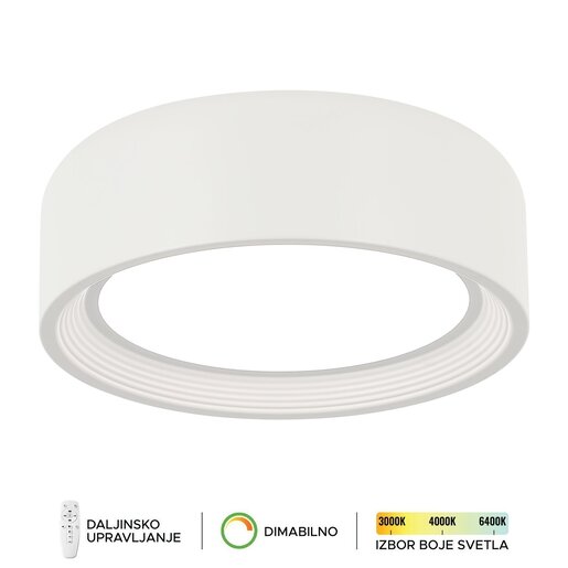 Forma LED plafonska lampa F2096-51C WH