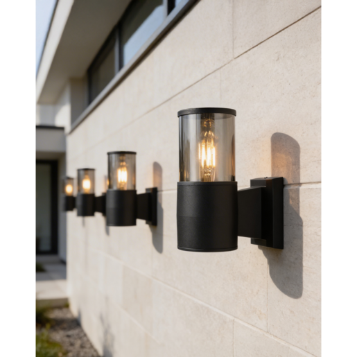 Forma Spoljna lampa PS4703 BK+SM