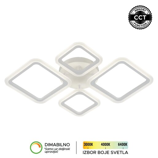 Forma LED plafonjera F2082-55P WH