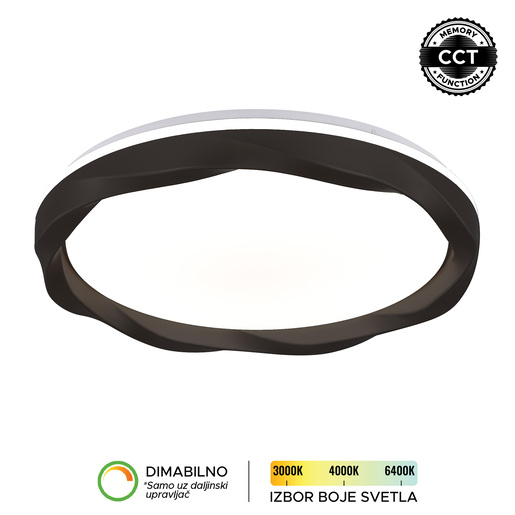 Forma LED plafonjera LP-421-70R BK