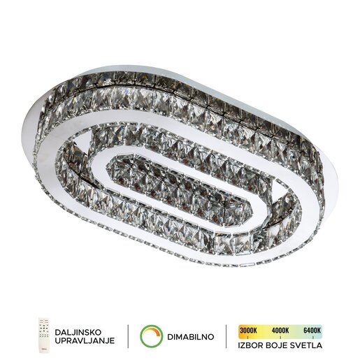 Forma LED plafonska lampa KP6032-72C